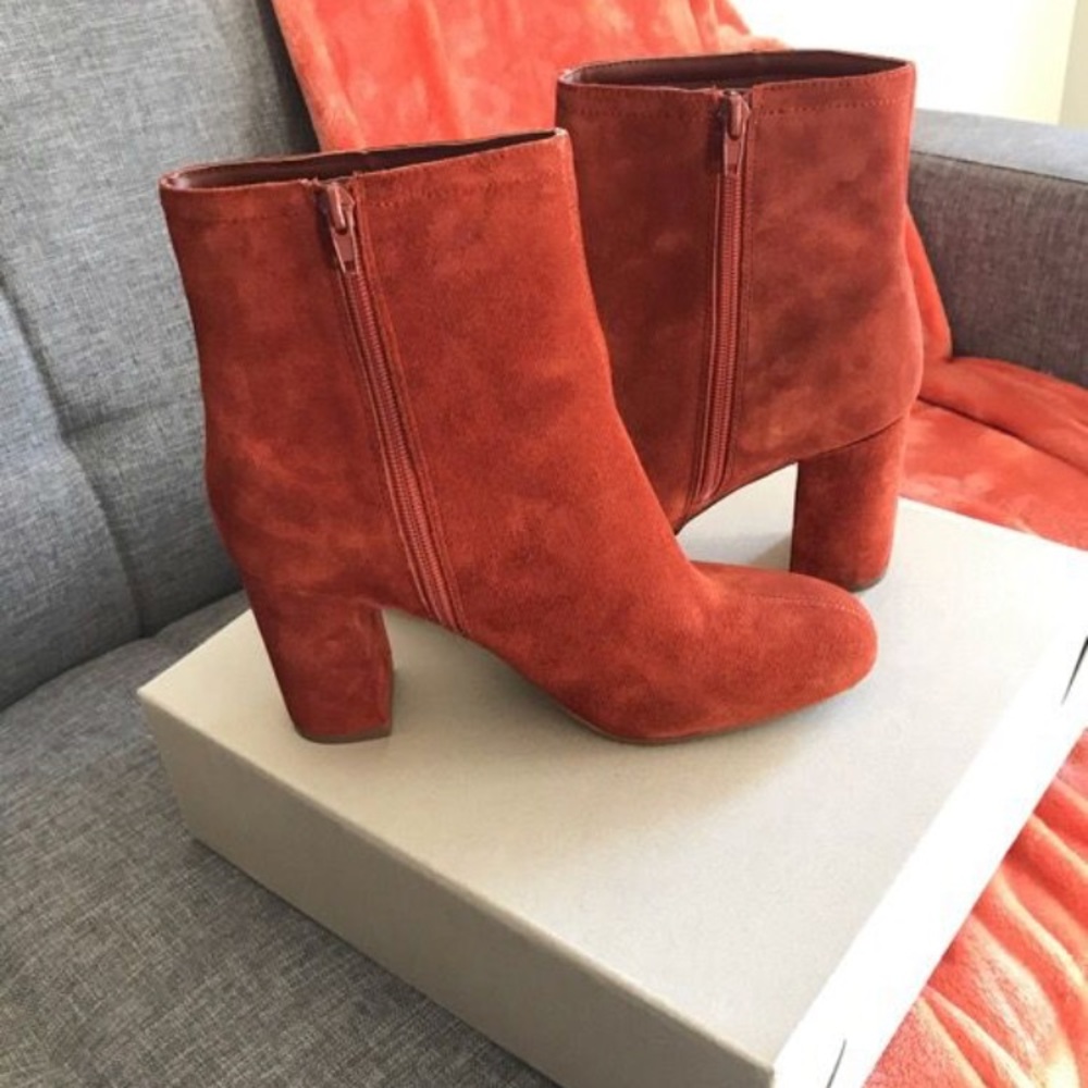 Suede Booties